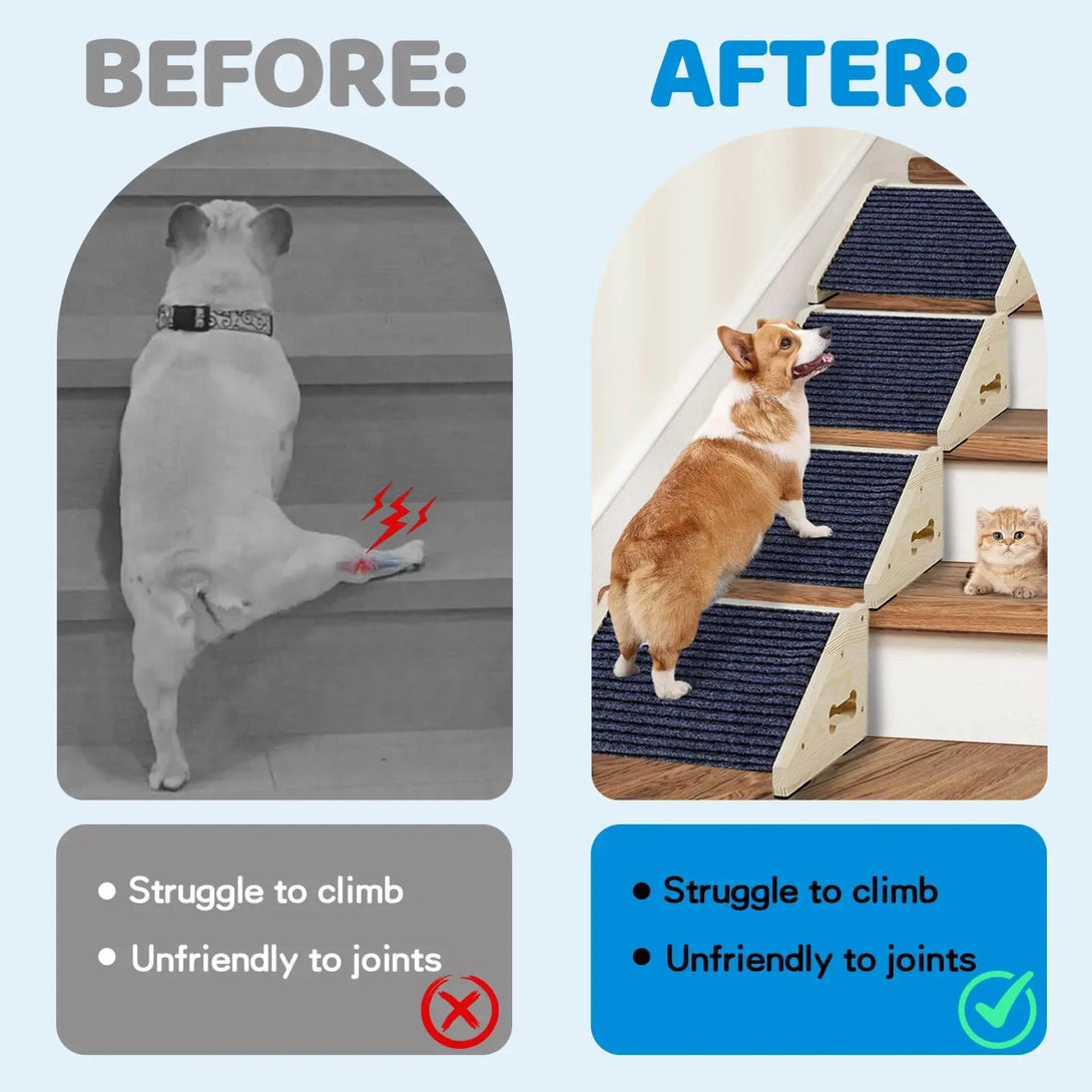 Pet Stair Ramp for Dogs – Gentle Slope for Safer Stair Climbing – PawPattz