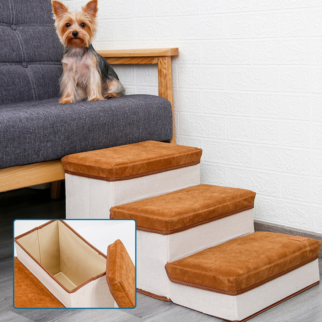 Dog Climbing Stairs with Storage - PawPattz