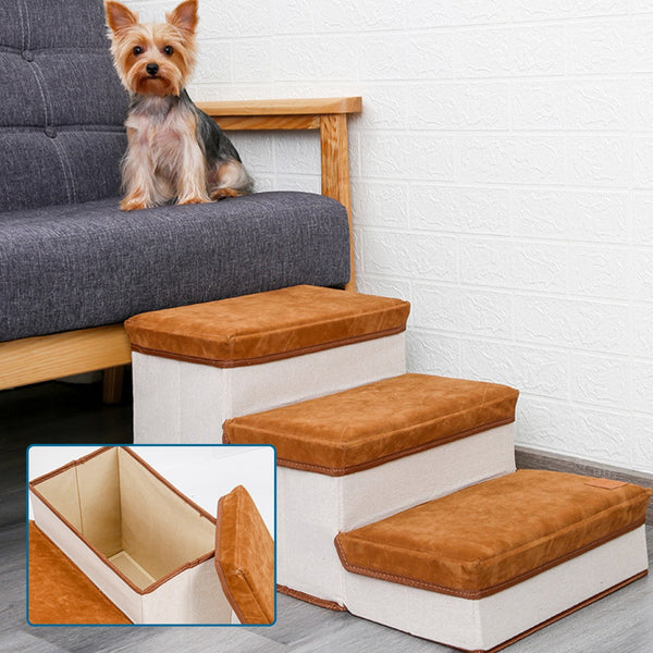 Dog Climbing Stairs with Storage - PawPattz