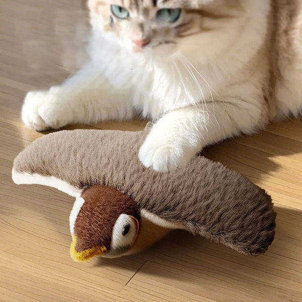 Interactive Flapping Bird Cat Toy - PawPattz
